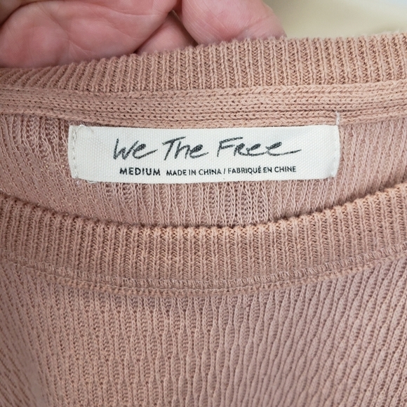 Free People We The Free Rainbow Dreams Top in Arizona Sands size medium - Picture 6 of 10